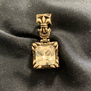 Silpada Uptown Cubic Zirconia Pendant S0979